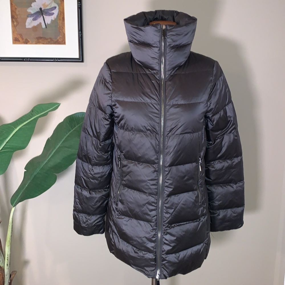 Basler Down Quilted Puffer Jacket Coat, Black, Wo… - image 6